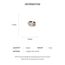 Anel feminino clássico