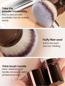 💄 Pincel de Maquiagem Profissional Retrátil LUXEBLEND