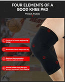 1Pcs Basketball Sports Knee Pads Unisex Elastic Knitted  Compression Leg Warmers for Outdoor Running Cycling Mountaineering