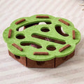 Interactive Cat Toy Maze Game Teasing Kitten Pet Puzzle with Bell Balls Funny Dig Hole Box Felt Tunnel Self-Entertaining Tool