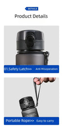 400ML 560ML Brand BPA Free Leak Proof Sports Water Bottle High Quality Tour Hiking Portable My Favorite Drink Bottles