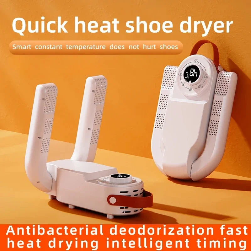 Q1 Intelligent Timer Shoe Dryer Adjustable Dryer Quick Drying Deodorizing Sterilizing Shoe Dryer Household Shoe Warmer Heater