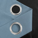 2pcs Modern 100% Blackout Curtain with Coated Lining, Curains for Bedroom, Living Room, Dining Room, Bathroom, Home Decor