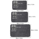 Long hair absorbent bathroom mat furry shower room foot wiping mat toilet non-slip mat entrance mat