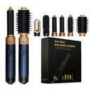 Secador de cabelo 6 em 1 com escova modeladora