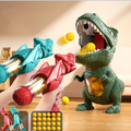 Children's Dinosaur Shooting Tyrannosaurus Rex Ball Soft Bullet Gun Parent Child Interactive Puzzle Kindergarten Toys