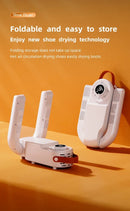 Q1 Intelligent Timer Shoe Dryer Adjustable Dryer Quick Drying Deodorizing Sterilizing Shoe Dryer Household Shoe Warmer Heater