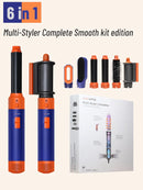 Secador de cabelo 6 em 1 com escova modeladora