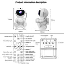 Astronaut LED Star Projector Night Light Galaxy Projectors Bluetooth Speaker for Bedroom Room Decor Kids Gift Starry Sky Lamp