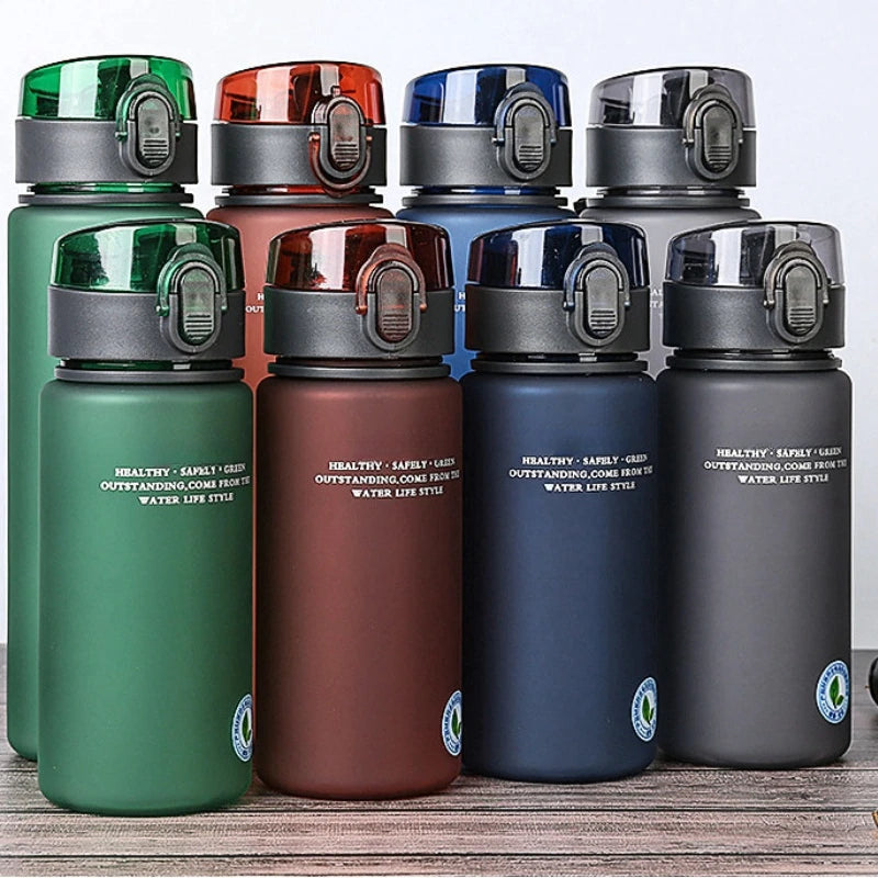 400ML 560ML Brand BPA Free Leak Proof Sports Water Bottle High Quality Tour Hiking Portable My Favorite Drink Bottles