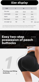 CZGUKE Women High Waist Workout Shorts Butt Lifting Tummy Control Ruched Booty Smile Yoga Short Pant