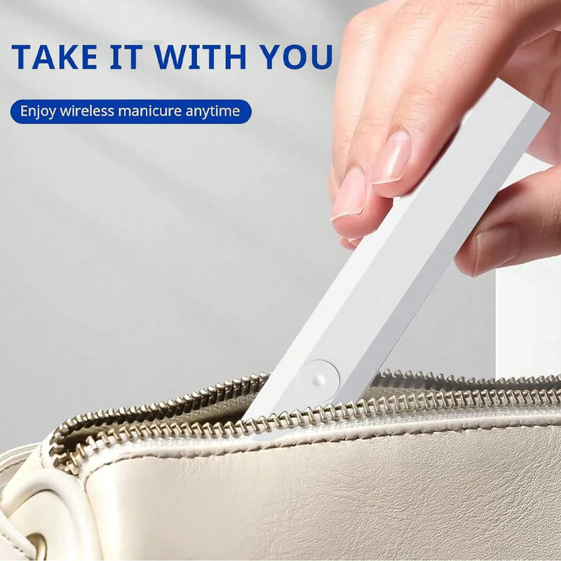 Convenient Handheld Mini UV Light Cure Nails Lamp for Gel Nails LED Nail Lamp for Gel Polish Manicure Nail Dryer for Fast Curing