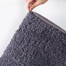 Long hair absorbent bathroom mat furry shower room foot wiping mat toilet non-slip mat entrance mat