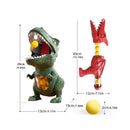 Children's Dinosaur Shooting Tyrannosaurus Rex Ball Soft Bullet Gun Parent Child Interactive Puzzle Kindergarten Toys