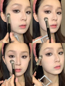 Pincéis para Blush em Formato de Coração de Pêssego