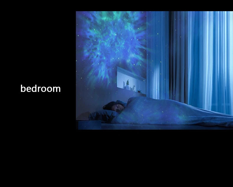 Astronaut LED Star Projector Night Light Galaxy Projectors Bluetooth Speaker for Bedroom Room Decor Kids Gift Starry Sky Lamp