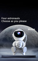 Astronaut LED Star Projector Night Light Galaxy Projectors Bluetooth Speaker for Bedroom Room Decor Kids Gift Starry Sky Lamp